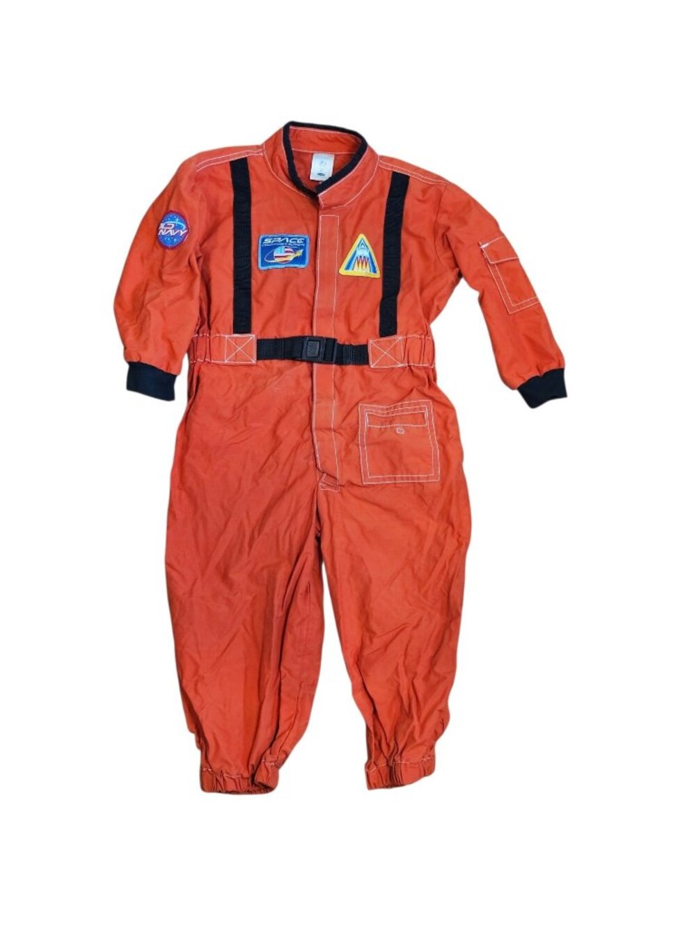 Y2K Old Navy Toddler‎ 2T Astronaut Costume Orange VTG 2000s Retro Dressup